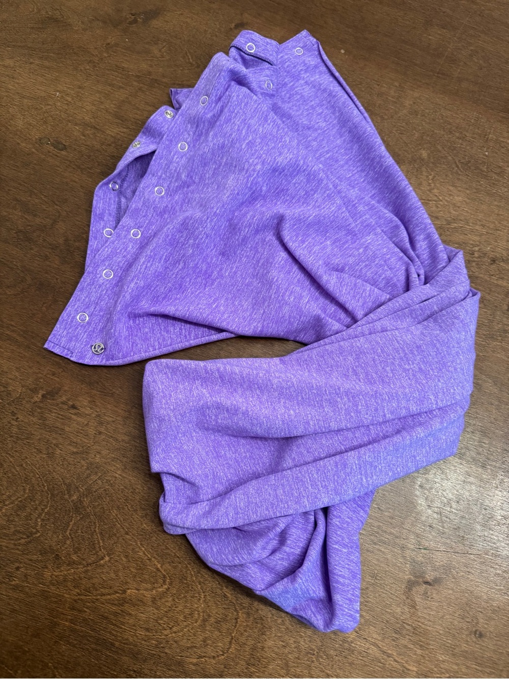 Lululemon heather purple infinity scarf